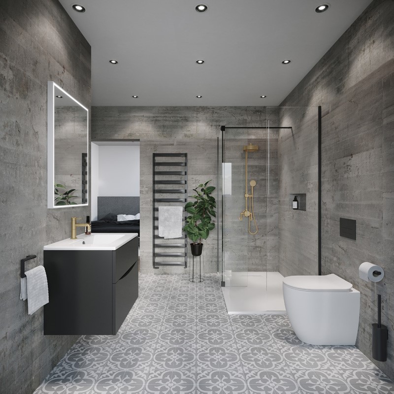 Chiltern Hills Modern Country Bathroom